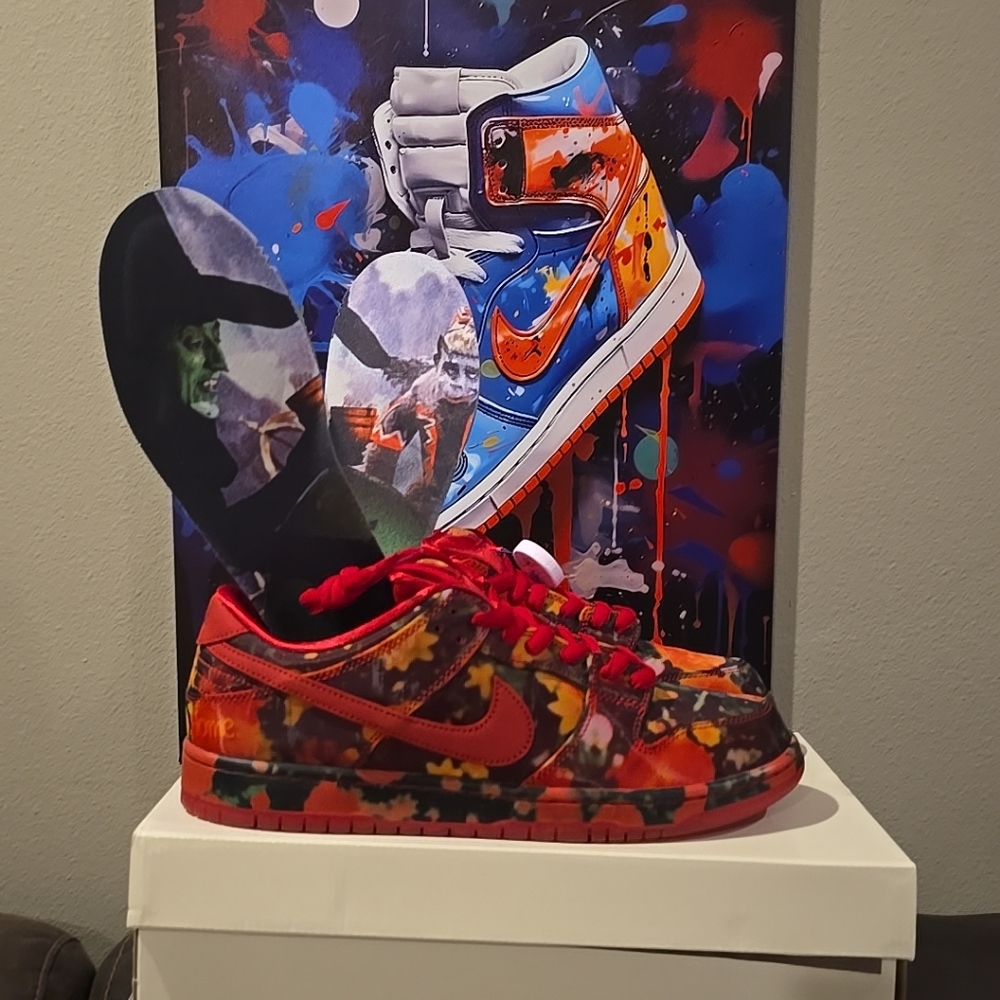 Nike SB Dunks Wizard of oz Low Poppy